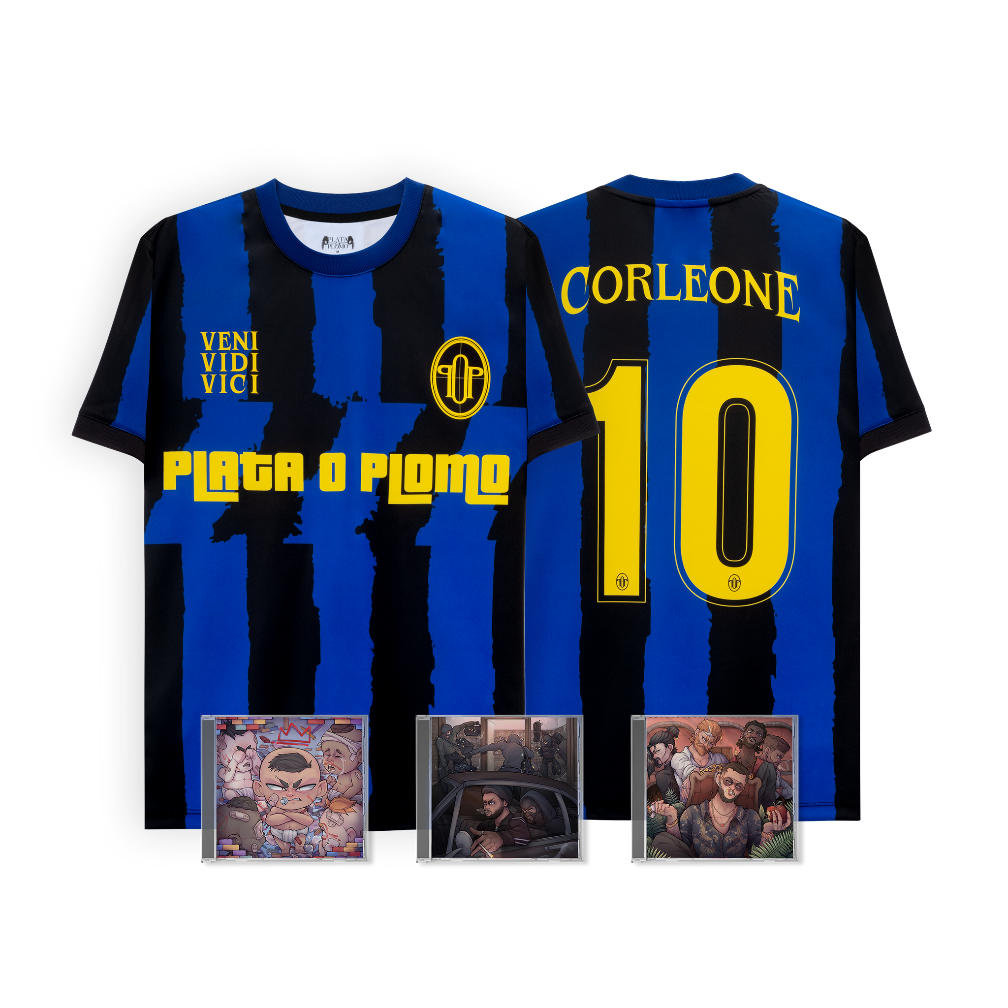 PACK JERSEY INTER 3 CD VENI VIDI VICI Lacrim Store officiel